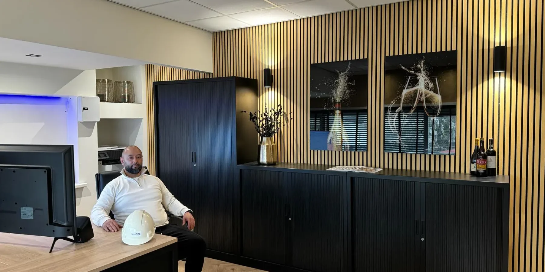Owner in room