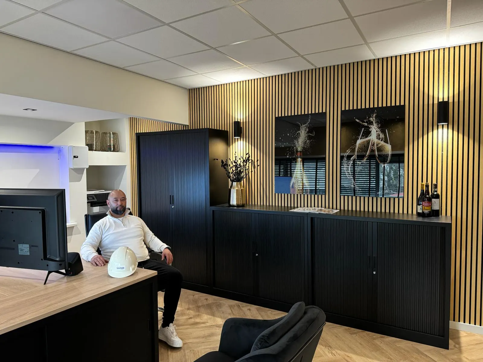 Owner in room